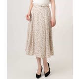 レトロフラワープリントスカート/洗える | OFUON | 詳細画像28 