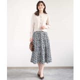 レトロフラワープリントスカート/洗える | OFUON | 詳細画像7 