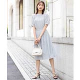 カラースクエアプリントタックスカート/洗える | OFUON | 詳細画像3