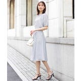 カラースクエアプリントタックスカート/洗える | OFUON | 詳細画像5