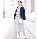 小花柄タックギャザースカート/洗える | OFUON | 詳細画像13 