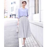 小花柄タックギャザースカート/洗える | OFUON | 詳細画像14 