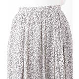 小花柄タックギャザースカート/洗える | OFUON | 詳細画像28 