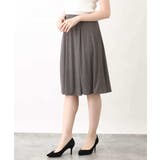 幾何柄フレアースカート/洗える | OFUON | 詳細画像21 