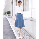 幾何柄フレアースカート/洗える | OFUON | 詳細画像6 