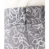 フロッキープリントタックスカート | OFUON | 詳細画像42 