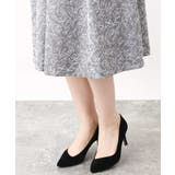 フロッキープリントタックスカート | OFUON | 詳細画像43 