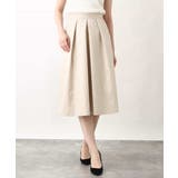 フロッキープリントタックスカート | OFUON | 詳細画像47 