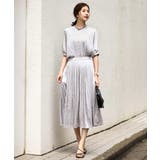 サテンプリーツ加工フレアースカート/洗える | OFUON | 詳細画像10 