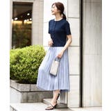 サテンプリーツ加工フレアースカート/洗える | OFUON | 詳細画像25 