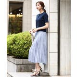 サテンプリーツ加工フレアースカート/洗える | OFUON | 詳細画像26 