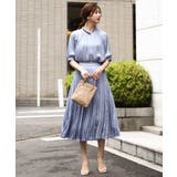 サテンプリーツ加工フレアースカート/洗える | OFUON | 詳細画像27 