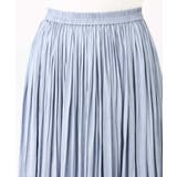 サテンプリーツ加工フレアースカート/洗える | OFUON | 詳細画像33 