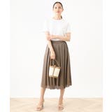 楊柳ラメタックギャザースカート/洗える | OFUON | 詳細画像11 