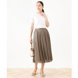 楊柳ラメタックギャザースカート/洗える | OFUON | 詳細画像12 