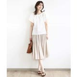 楊柳ラメタックギャザースカート/洗える | OFUON | 詳細画像13 