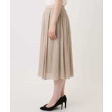 楊柳ラメタックギャザースカート/洗える | OFUON | 詳細画像16 