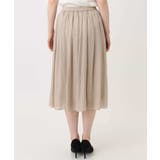 楊柳ラメタックギャザースカート/洗える | OFUON | 詳細画像17 