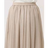 楊柳ラメタックギャザースカート/洗える | OFUON | 詳細画像19 