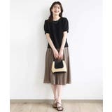 楊柳ラメタックギャザースカート/洗える | OFUON | 詳細画像3 