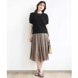楊柳ラメタックギャザースカート/洗える | OFUON | 詳細画像5 