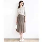 楊柳ラメタックギャザースカート/洗える | OFUON | 詳細画像6 