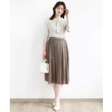 楊柳ラメタックギャザースカート/洗える | OFUON | 詳細画像7 