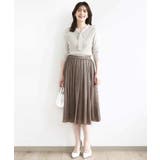 楊柳ラメタックギャザースカート/洗える | OFUON | 詳細画像8 