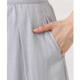 ドットジャガードフレアースカート/UVカット/洗える | OFUON | 詳細画像22 