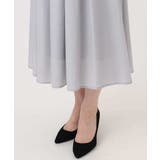 ドットジャガードフレアースカート/UVカット/洗える | OFUON | 詳細画像23 