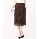 フラワーレースタイトスカート/洗える | OFUON | 詳細画像25 