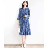 総柄フレアースカート/洗える/WEB限定サイズあり | OFUON | 詳細画像10 