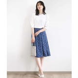 総柄フレアースカート/洗える/WEB限定サイズあり | OFUON | 詳細画像7 