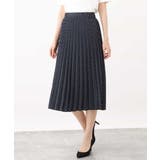 幾何ドット柄プリーツスカート/洗える | OFUON | 詳細画像22 