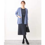 幾何ドット柄プリーツスカート/洗える | OFUON | 詳細画像24 