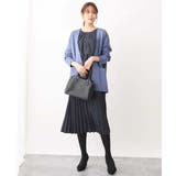 幾何ドット柄プリーツスカート/洗える | OFUON | 詳細画像25 