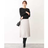 幾何ドット柄プリーツスカート/洗える | OFUON | 詳細画像32 