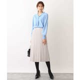 幾何ドット柄プリーツスカート/洗える | OFUON | 詳細画像34 