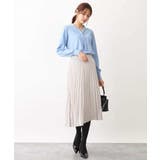 幾何ドット柄プリーツスカート/洗える | OFUON | 詳細画像37 