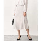 幾何ドット柄プリーツスカート/洗える | OFUON | 詳細画像8 