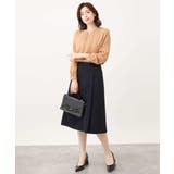 [セットアップ対応]タックディティールスカート/洗える | OFUON | 詳細画像12 