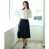 [セットアップ対応]タックディティールスカート/洗える | OFUON | 詳細画像19 
