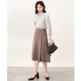 [セットアップ対応]タックディティールスカート/洗える | OFUON | 詳細画像25 