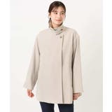 ミドル丈スタンドコート/洗える/WEB限定サイズあり | OFUON | 詳細画像15 