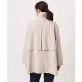 ミドル丈スタンドコート/洗える/WEB限定サイズあり | OFUON | 詳細画像17 