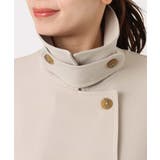 ミドル丈スタンドコート/洗える/WEB限定サイズあり | OFUON | 詳細画像18 