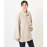 ミドル丈スタンドコート/洗える/WEB限定サイズあり | OFUON | 詳細画像24 