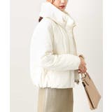 アイボリー | ナイロンタフタ ショート丈ダウンコート | OFUON