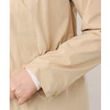 ナイロンストレッチノーカラーブルゾン/洗える/WEB限定サイズあり | OFUON | 詳細画像25 