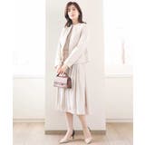 ナイロンストレッチノーカラーブルゾン/洗える/WEB限定サイズあり | OFUON | 詳細画像5 